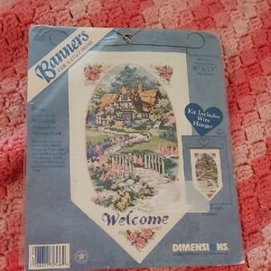 Dimensions Rose Cottage Banner Kit